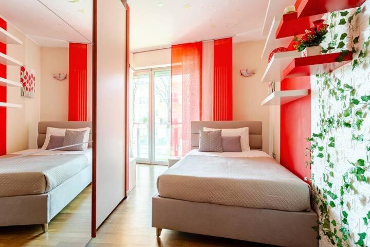 Апартаменты A Casa Minerva Римини Экстерьер фото
